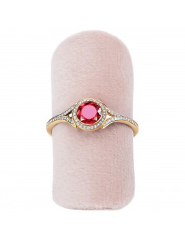 Expositor velour para anillo sortija