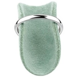 Velour Display Stand for rings 32x34 mm · Aquamarine