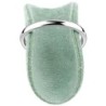 Velour Display Stand for rings 32x34 mm · Aquamarine