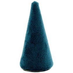Espositore in velour per anelli 25x52 mm · Blu notte