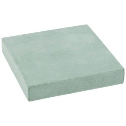 Espositore in velour per base modulare universale 90x90x15 mm · Acquamarina