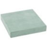 Velour Display Stand for universal modular base 90x90x15 mm · Aquamarine