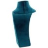 Espositore in velour per collane e girocolli 105x220 mm · Blu notte