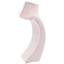 Velour Display Stand for necklaces and chokers 105x220 mm · Pink