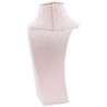 Velour Display Stand for necklaces and chokers 105x220 mm · Pink
