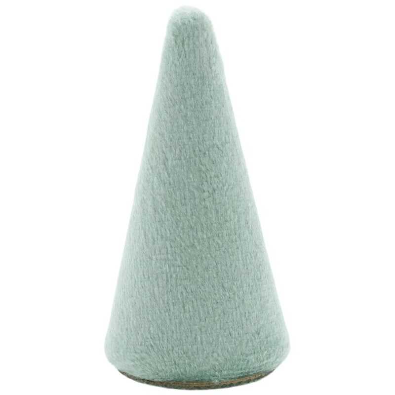 Présentoir en velours pour bagues 25x52 mm · Aigue-marine