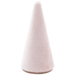 Velour Display Stand for rings 25x52 mm · Pink | MyJewelBoxes