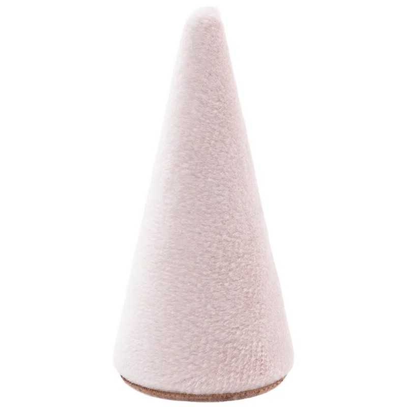 Présentoir en velours pour bagues 25x52 mm · Rose | MyJewelBoxes