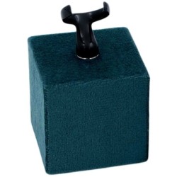 Velour Display Stand for rings 40x40x40 mm · Night Blue