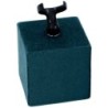 Espositore in velour per anelli 40x40x40 mm · Blu notte