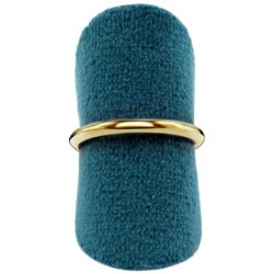 Expositor Anillos Velour Azul 32x34 mm EVE1A