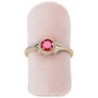Espositore in velour per anelli 32x34 mm · Rosa | MyJewelBoxes