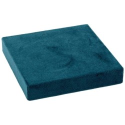 Espositore in velour per base modulare universale 90x90x15 mm · Blu notte