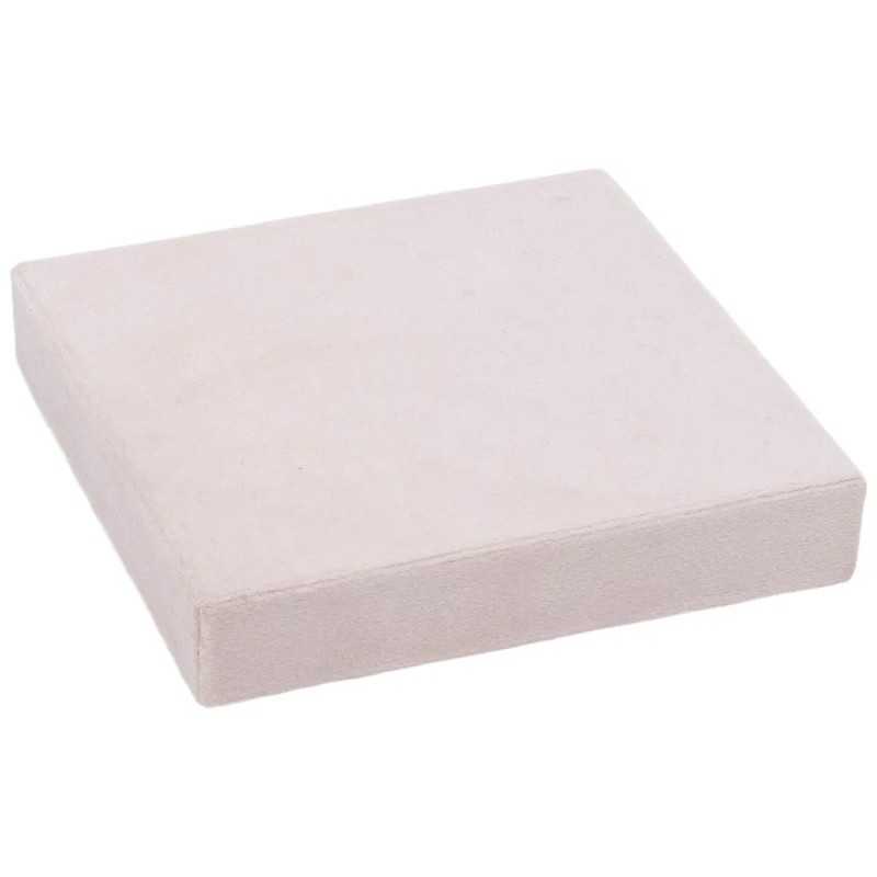 Schmuckständer aus Velours für universelle Modulbasis 90x90x15 mm · Rosa