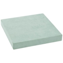Espositore in velour per base modulare universale 120x120x15 mm · Acquamarina