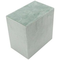 Schmuckständer aus Velours für universelle Modulbasis 95x95x60 mm · Aquamarin