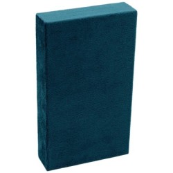 Espositore in velour per ciondoli 80x140x25 mm · Blu notte