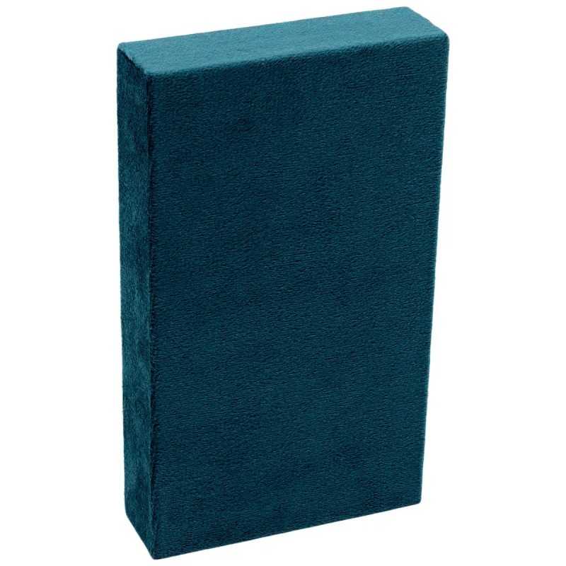 Espositore in velour per ciondoli 80x140x25 mm · Blu notte