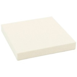 Présentoir en lin pour base modulaire universelle 120x120x15 mm