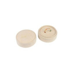 Round Ring/Earring Box 60×40 mm MOO1-B | MyJewelBoxes