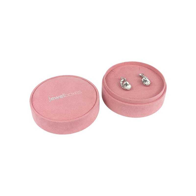 Round Earring/Pendant Box 80×40 mm MOO2-R | MyJewelBoxes