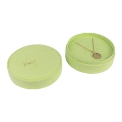 Runde Schachtel für Ohrringe oder Anhänger 100×40 mm MOO3-V | MyJewelBoxes