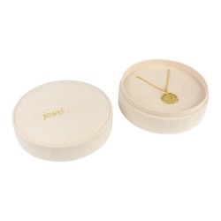 Scatola rotonda per orecchini o ciondoli 100×40 mm MOO3-B | MyJewelBoxes