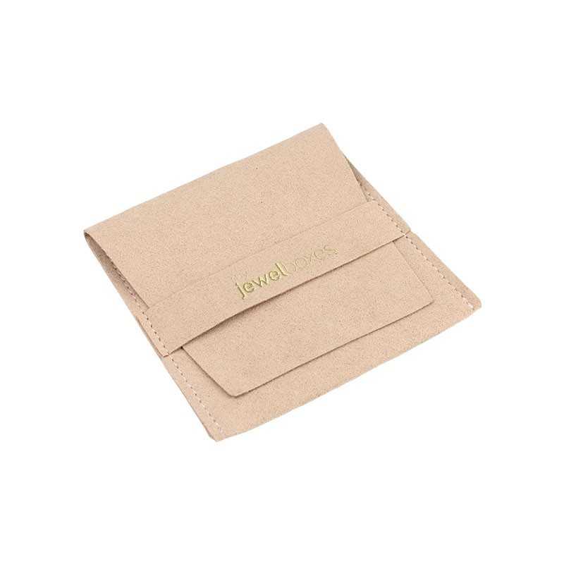 Sacchetto in microfibra nude 79×79 mm MF1-NU | MyJewelBoxes