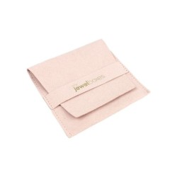 Sacchetto in microfibra rosa cipria 79×79 mm MF1-RE | MyJewelBoxes