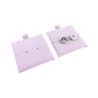 Mikrofaser-Einlage für Ohrringe 62×62 mm Flieder TMF1-LI | MyJewelBoxes