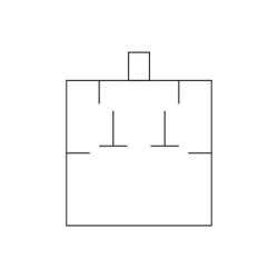 Suporte de microfibra para brincos ómega 62×62 mm Menta TMF2-ME | MyJewelBoxes