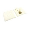 Mikrofaser-Einlage für Ohrringe 62×62 mm Elfenbein TMF1-MR | MyJewelBoxes