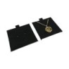 Microfibre Pad for Earrings 62×62 mm Black TMF1-N | MyJewelBoxes