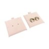 Microfibre Pad for Earrings 62×62 mm Dusty pink TMF1-RE | MyJewelBoxes