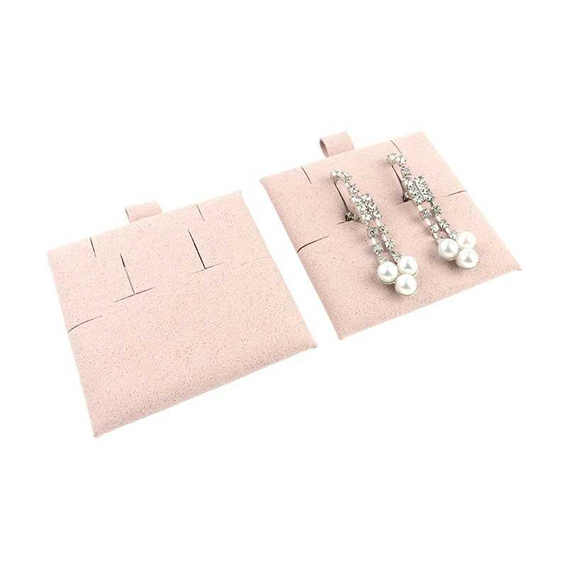 Microfibre Pad for Omega Earrings 62×62 mm Dusty pink TMF2-RE | MyJewelBoxes