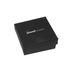 Jewellery Box earrings 65x65x24 Black wholesale