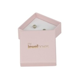 Jewellery Box earrings 50x50x23 Quartz Pink wholesale