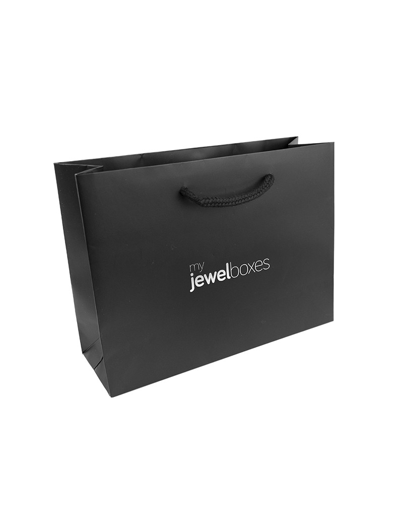 Bolsa de papel mate para joyeria bisuteria relojeria y joyas BPM200N