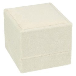 Estojo para Brincos 60×60×50 mm VEL1P-BE | MyJewelBoxes