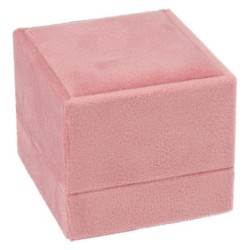 Écrin pour boucles d'oreilles 60×60×50 mm - VEL1P-R