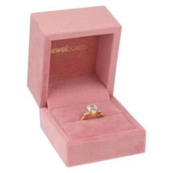 Etui für Ringe 60×60×50 mm VEL1S-R | MyJewelBoxes