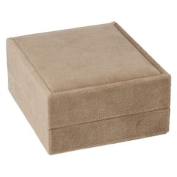Jewellery Box for Earrings 73×84×37 mm - VEL2P-M | MyJewelBoxes