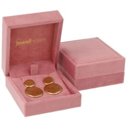 Jewellery Box for Earrings 73×84×37 mm - VEL2P-R | MyJewelBoxes
