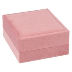 Jewellery Box for Earrings 73×84×37 mm - VEL2P-R | MyJewelBoxes
