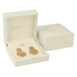 Estojo para Brincos 90×90×43 mm VEL3P-BE | MyJewelBoxes