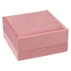 Jewellery Box for Earrings 90×90×43 mm - VEL3P-R | MyJewelBoxes