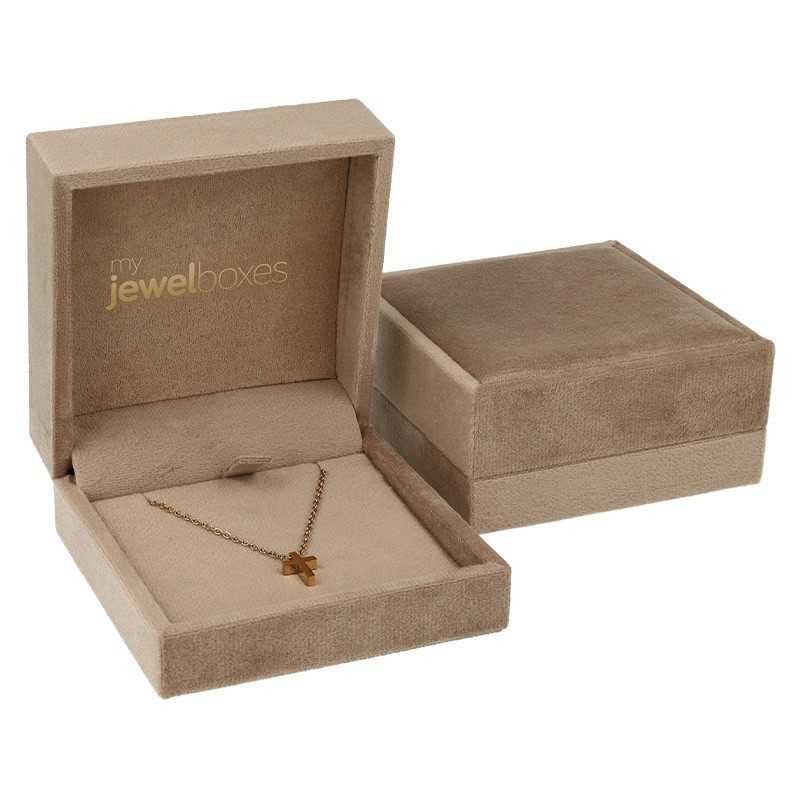 Jewellery Box for Pendants 90×90×43 mm - VEL3C-M | MyJewelBoxes