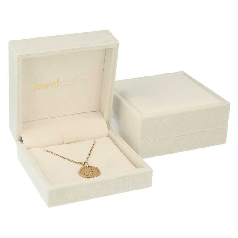 Estojo para Pendentes 90×90×43 mm VEL3C-BE | MyJewelBoxes