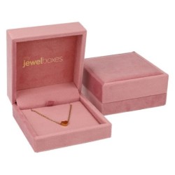 Jewellery Box for Pendants 90×90×43 mm - VEL3C-R | MyJewelBoxes