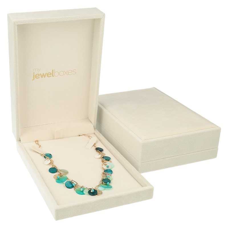Écrin pour Colliers 110×157×52 mm VEL6C-BE | MyJewelBoxes